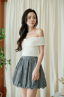 TESS OFF SHOULDER TOP (WHITE)