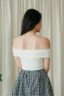 TESS OFF SHOULDER TOP (WHITE)