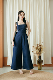 PANDRA WIDE LEG JUMPSUIT (BLUE)