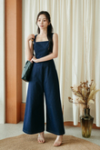 PANDRA WIDE LEG JUMPSUIT (BLUE)