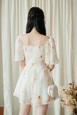 RIAN SWEETHEART POCKET PLAYSUIT (FLORAL)