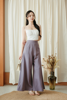 PETRIA CAMI CROP TOP (WHITE)