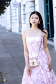 RENEE CAMI MIDAXI DRESS (PINK1)