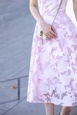 RENEE CAMI MIDAXI DRESS (PINK1)