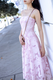RENEE CAMI MIDAXI DRESS (PINK1)