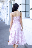 RENEE CAMI MIDAXI DRESS (PINK1)