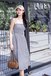 RENEE CAMI MIDAXI DRESS (BLACK CHECKERED)