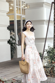 ADALYNN TIERED MAXI DRESS (FLORAL)