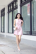 HAE HALTER NECK MINI DRESS (PINK BAMBOO)