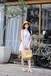 HAE HALTER NECK MINI DRESS (BLUE STRIPE)