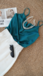 HEIZE COWL NECK TOP (LIGHT GREEN)