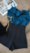 HEIZE COWL NECK TOP (DARK GREEN)