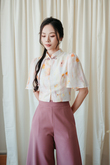 VANYA CHEONGSAM CROP TOP (FLORAL)