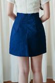 DEANNE HIGH WAIST SKORT (BLUE)