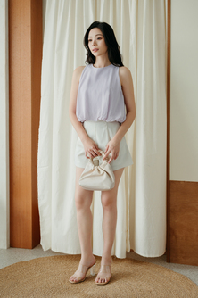 PARRIS BALLOON TOP (LIGHT PURPLE)