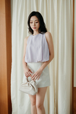 PARRIS BALLOON TOP (LIGHT PURPLE)