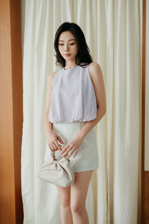 PARRIS BALLOON TOP (LIGHT PURPLE)