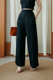 KYNDALL STRAIGHT LEG PANTS (BLACK1)