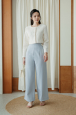 KYNDALL STRAIGHT LEG PANTS (LIGHT BLUE)