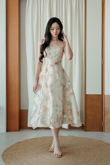 RENEE CAMI MIDI DRESS (FLORAL)