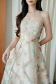 RENEE CAMI MIDI DRESS (FLORAL)