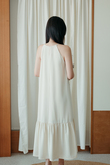 IDALIA HALTER NECK TIERED DRESS (CREAM) IDALIA HALTER NECK TIERED DRESS (CREAM)
