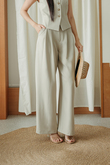 FELIS HIGH WAISTED PANTS (KHAKI)