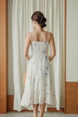 HANNE CAMI RUFFLES DRESS (FLORAL)