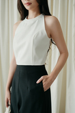 TECLA HIGH WAISTED PALAZZO (BLACK)