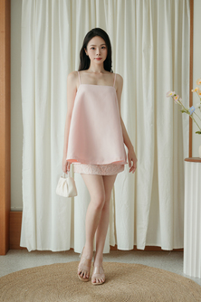MANON FLARE CAMI TOP (PINK)