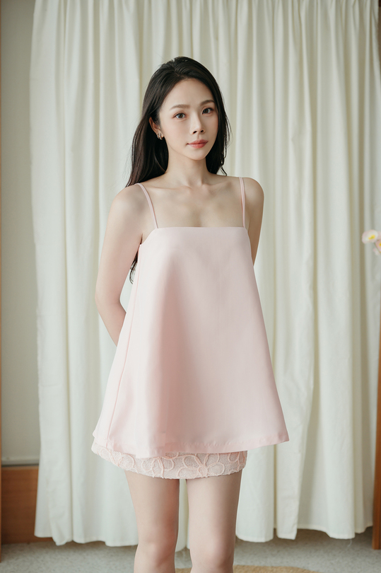 MANON FLARE CAMI TOP (PINK)