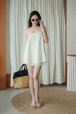 MANON FLARE CAMI TOP (CREAM)
