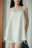 MANON FLARE CAMI TOP (CREAM)