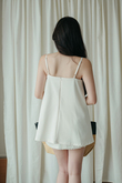 MANON FLARE CAMI TOP (CREAM)