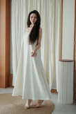 SAMMY LOOSE CAMISOLE DRESS (CREAM)