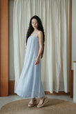 SAMMY LOOSE CAMISOLE DRESS (BLUE STRIPE)
