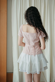 IRELYNN RIBBON TOP (PINK)