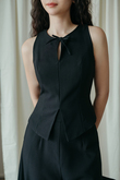 VESPER RIBBON TOP (BLACK) VESPER RIBBON TOP (BLACK)