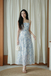 VENESSIA CAMI MIDAXI DRESS (BLUE FLORAL) 