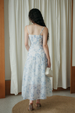 VENESSIA CAMI MIDAXI DRESS (BLUE FLORAL) VENESSIA CAMI MIDAXI DRESS (BLUE FLORAL)