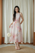 VIKY HALTER NECK MIDI DRESS (FLORAL) 