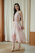 VIKY HALTER NECK MIDI DRESS (FLORAL) 