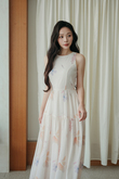 KATY ROUND NECK TIERED DRESS (FLORAL) KATY ROUND NECK TIERED DRESS (FLORAL)