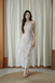 BRITNEY CAMISOLE DRESS (WHITE FLORAL) 