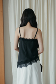 IRIS CAMI LACE TOP (BLACK)