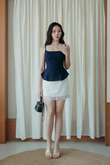 TOBY U NECK CAMI TOP (BLUE)