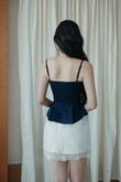 TOBY U NECK CAMI TOP (BLUE)