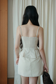 TOBY U NECK CAMI TOP (CREAM)