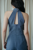 DIWA CRISS CROSS JUMPSUIT (BLUE) DIWA CRISS CROSS JUMPSUIT (BLUE)