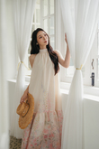 SUNNY HALTER MIDAXI DRESS (FLORAL) SUNNY HALTER MIDAXI DRESS (FLORAL)